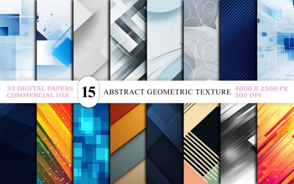 Abstract Geometric Texture Backgrounds: Creative Solutions for Modern Design Needs