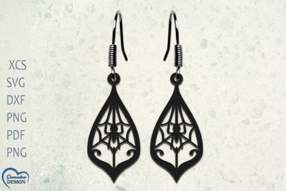 Halloween Spider Web Laser Cut Earrings: A Fusion of Craft and Costume