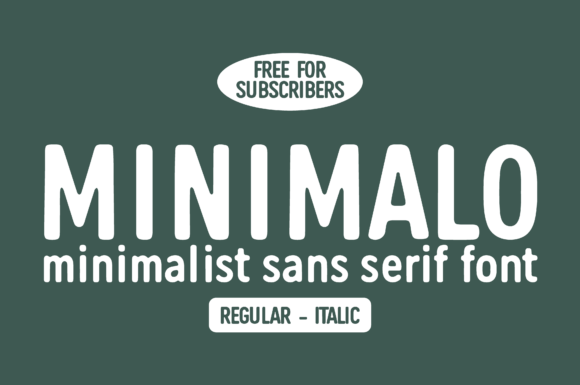 Minimalo: A Smart Choice for Modern Typography