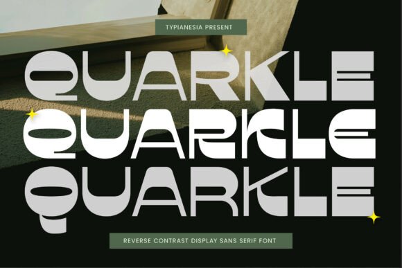 Quarkle: A Bold Typeface for Modern Design Needs