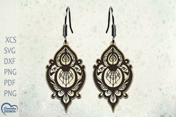 Spider Web Earrings Laser Cut: A Creative Resource for Crafters and Makers
