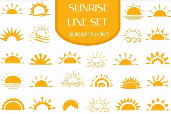 Sunrise Line Set: A Strategic Design Resource for Creatives and Brands