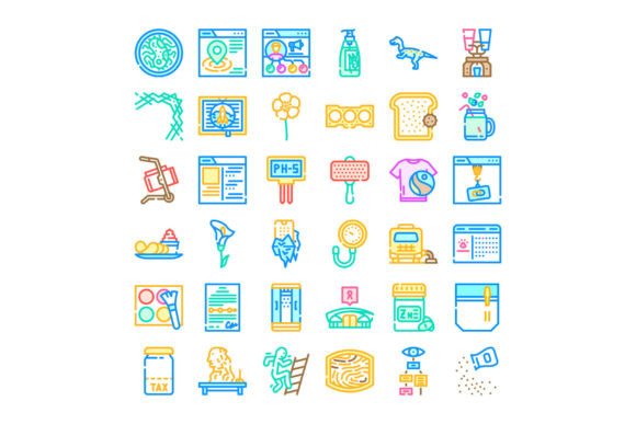 Unlocking Visual Communication with the Set of Diverse Linear Color Icons Identi